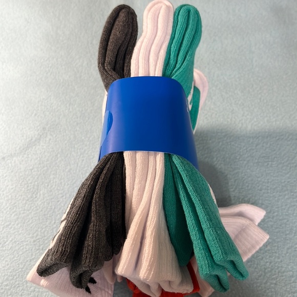 Adidas Men’s Crew Socks 6/Pack MultiColor - Picture 6 of 9